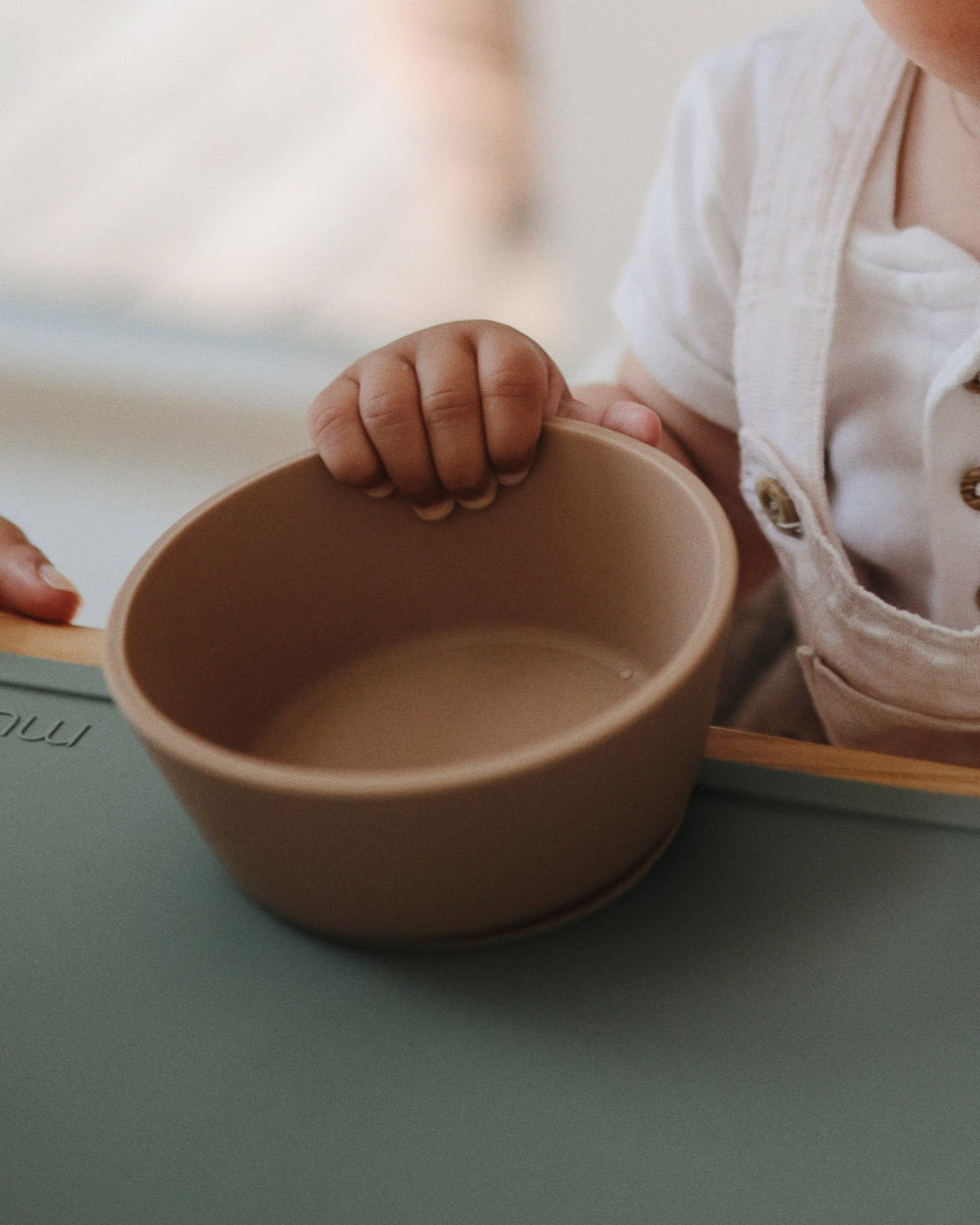 Buy Mushie Silicone Suction Bowl -- ANB Baby