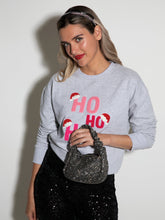 Shiraleah "Ho Ho Ho" Sweatshirt | Grey Sweatshirts Shiraleah 