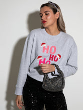 Shiraleah "Ho Ho Ho" Sweatshirt | Grey Sweatshirts Shiraleah 