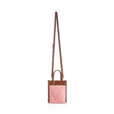 Shiraleah Courchevel Sherpa Mini Tote Cross-Body, Pink by Shiraleah Shiraleah 