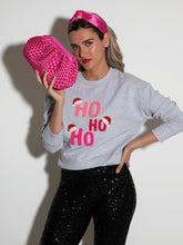 Shiraleah "Ho Ho Ho" Sweatshirt | Grey Sweatshirts Shiraleah 