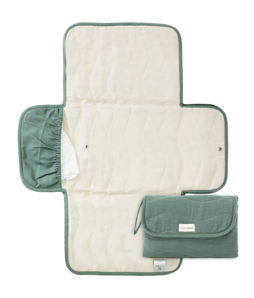 Premium Portable Changing Clutch | Forest Changing Mats & Pads Toddlekind 