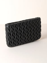 Jody Zip Pouch | Black Purses & Clutches Shiraleah 