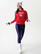 Shiraleah "Apres Ski" Sweatshirt | Red Sweatshirts Shiraleah 