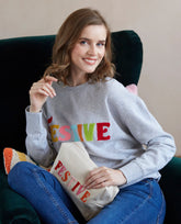 Shiraleah "Festive" Sweatshirt, Grey by Shiraleah Shiraleah 