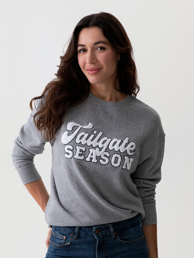 "Tailgate Season" Sweatshirt | Smoke Sweatshirts Shiraleah 