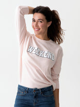 "Weekend" Sweatshirt | Blush Sweatshirts Shiraleah 