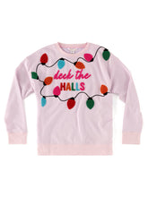 Shiraleah "Deck The Halls" Sweatshirt | Blush Sweatshirts Shiraleah SMALL 