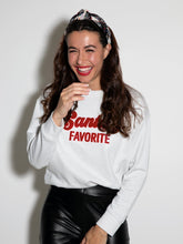 Shiraleah "Santa's Favorite" Sweatshirt | Ivory Sweatshirts Shiraleah 