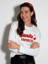 Shiraleah "Santa's Favorite" Sweatshirt | Ivory Sweatshirts Shiraleah 