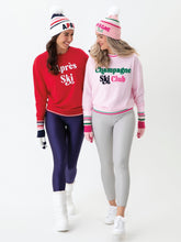 Shiraleah "Champagne Ski Club" Sweatshirt | Blush Sweatshirts Shiraleah 