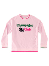 Shiraleah "Champagne Ski Club" Sweatshirt | Blush Sweatshirts Shiraleah SMALL 