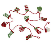 Stocking and Mitten Garland Garlands Melange Collection 