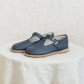 Flora T-Strap - Navy t-straps Zimmerman Shoes 