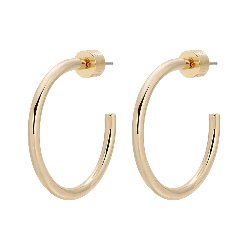 1" Ultimate Hoops Earrings eklexic Gold 