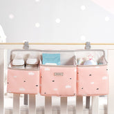 3-in-1 Crib Organizer Baby & Toddler SUNVENO Pink - Small 