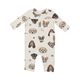 Uni Romper - Vintage Puppy Faces 106 Angel Dear 