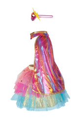 Super-duper Tutu/Cape/Mask, Pink & Gold Costumes Great Pretenders USA 