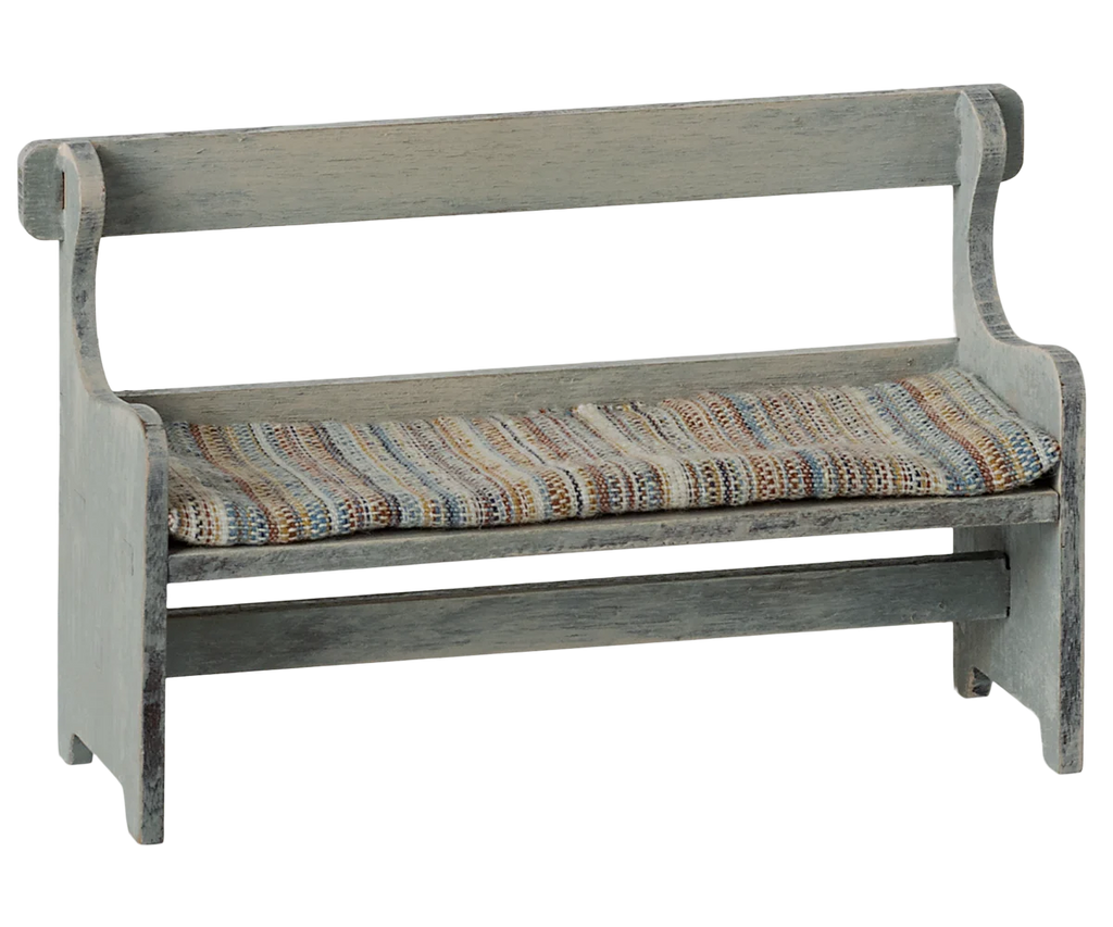 Presale - Bench, Mouse | Vintage Off White Maileg Furniture Maileg Vintage Off White Mouse 