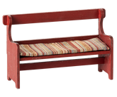 Presale - Bench, Mouse | Red Maileg Furniture Maileg Red Mouse 