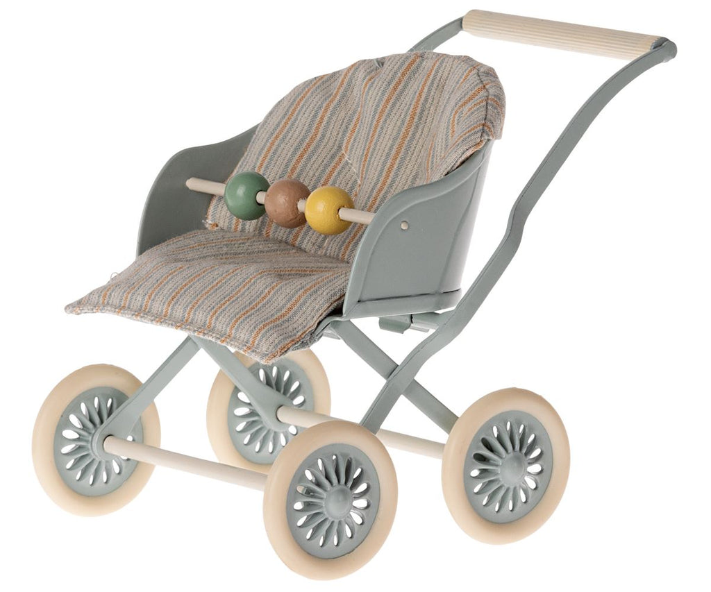 Stroller, Baby Mice | Mint Maileg Furniture Maileg 