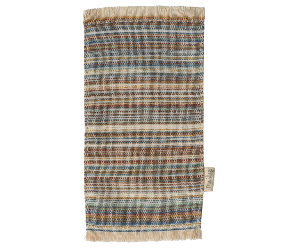 Presale - Rug, Striped | Medium Maileg Furniture Maileg Multi Mouse 