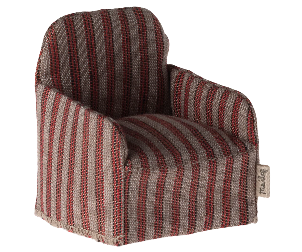 Presale - Chair, Mouse | Stripe Maileg Furniture Maileg 