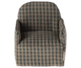 Presale - Chair, Mouse | Green Checker Maileg Furniture Maileg 