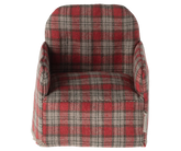 Presale - Chair, Mouse | Red Checker Maileg Furniture Maileg 