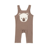 Overall - Baby Bear Applique 110 Angel Dear 