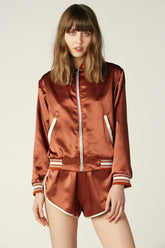 La Roller Girl Jacket | Rust Outerwear Stoned Immaculate 