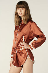 La Roller Girl Jacket | Rust Outerwear Stoned Immaculate 