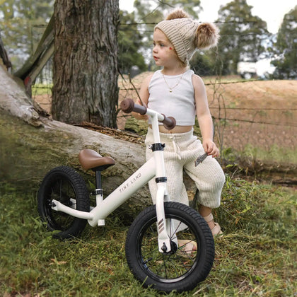 Tiny Land® Balance Bike | Milky White Bikes Tiny Land 