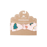 Headband - Sugar Plum Fairy Christmas Cookie Pink 124 Angel Dear 