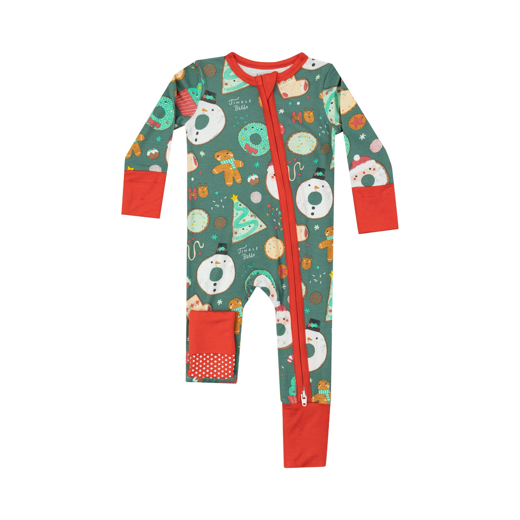 2 Way Zipper Romper - Christmas Treats 126 Angel Dear 