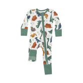 2 Way Zipper Romper - Dino Rocks 126 Angel Dear 