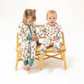 L/S Loungewear Set - Gingerbread Sleigh Ride 171 Angel Dear 