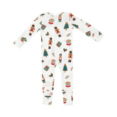 2 Way Zipper Romper - Nutcracker Christmas Cookies 126 Angel Dear 