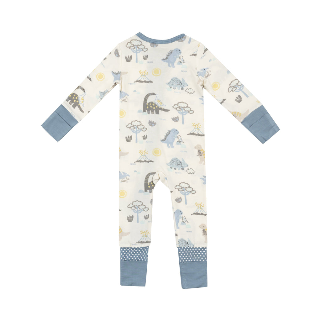 2 Way Zipper Romper - Baby Love Dinos 126 Angel Dear 