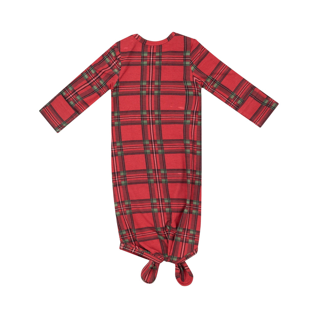 Knotted Gown - Vintage Holiday Plaid 127 Angel Dear 