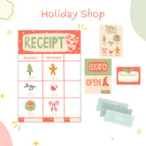 Holiday Shop Activity Set Pretend Play Swingly 