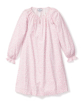 Girl's Twill Delphine Nightgown in Sweethearts Children's Nightgown Petite Plume 