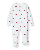 Baby's Pima Romper in Holiday Journey Infant Romper - TF Petite Plume 