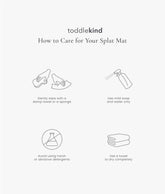 High Chair Splat Mats | Spotted - Moss High Chair Accessories Toddlekind 