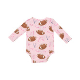 Bodysuit - Footballs Pink 147 Angel Dear 