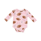 Bodysuit - Footballs Pink 147 Angel Dear 