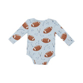 Bodysuit - Footballs Blue 147 Angel Dear 