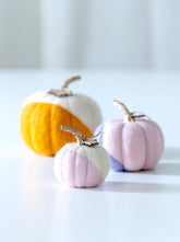 Shiraleah New Harvest Set of 3 Assorted Felt Pumpkins, Multi by Shiraleah Shiraleah 