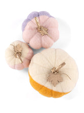 Shiraleah New Harvest Set of 3 Assorted Felt Pumpkins, Multi by Shiraleah Shiraleah 