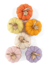 Shiraleah New Harvest Set of 6 Assorted Felt Pumpkins, Multi by Shiraleah Shiraleah 